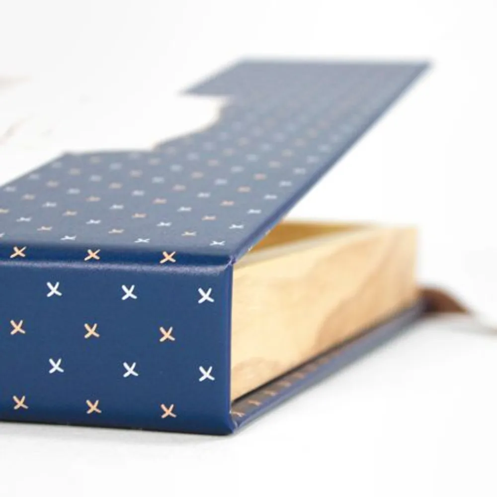 Caja Madera Lazo Personalizada Completa