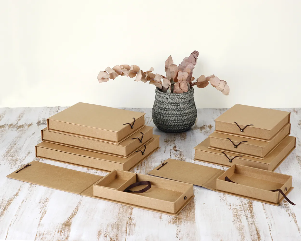 Caja kraft para fotos