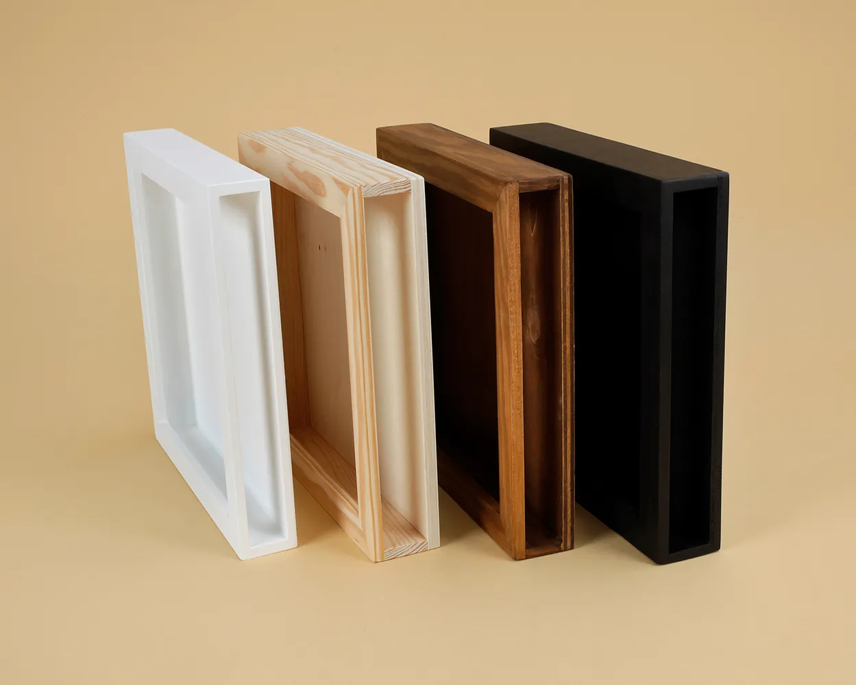 Caja madera marco<br>Fotos sobre cartulina rigida