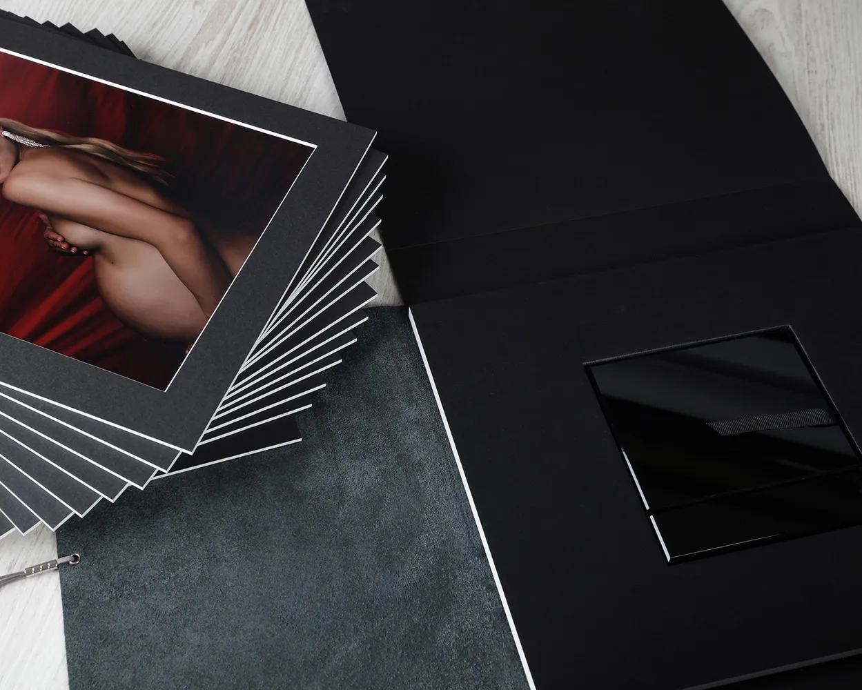 Estuche de Fotos con Passe partout