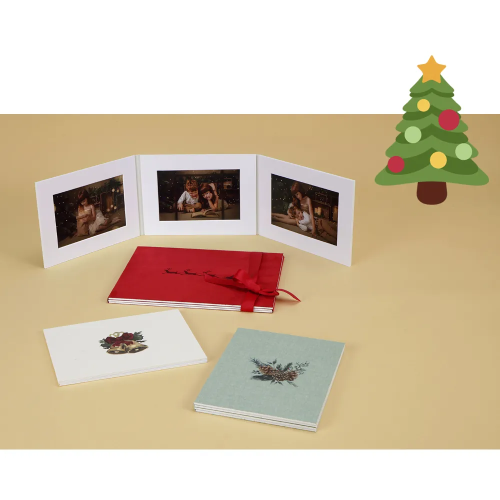 Christmas Díptico y Tríptico Passe-Partout (Otros Materiales)