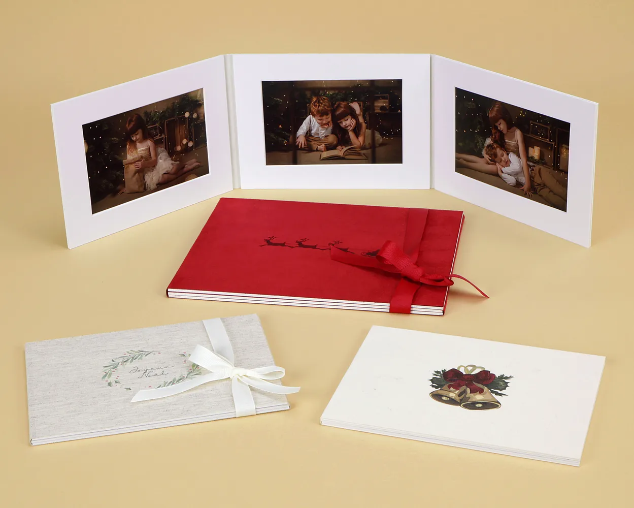 Christmas Díptico y Tríptico Passe-Partout (Otros Materiales)