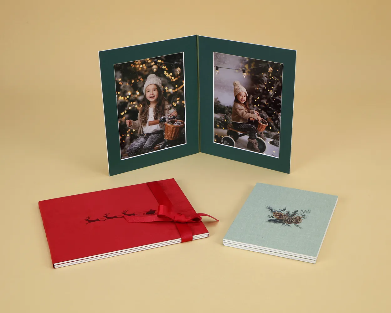 Christmas Díptico y Tríptico Passe-Partout (Otros Materiales)