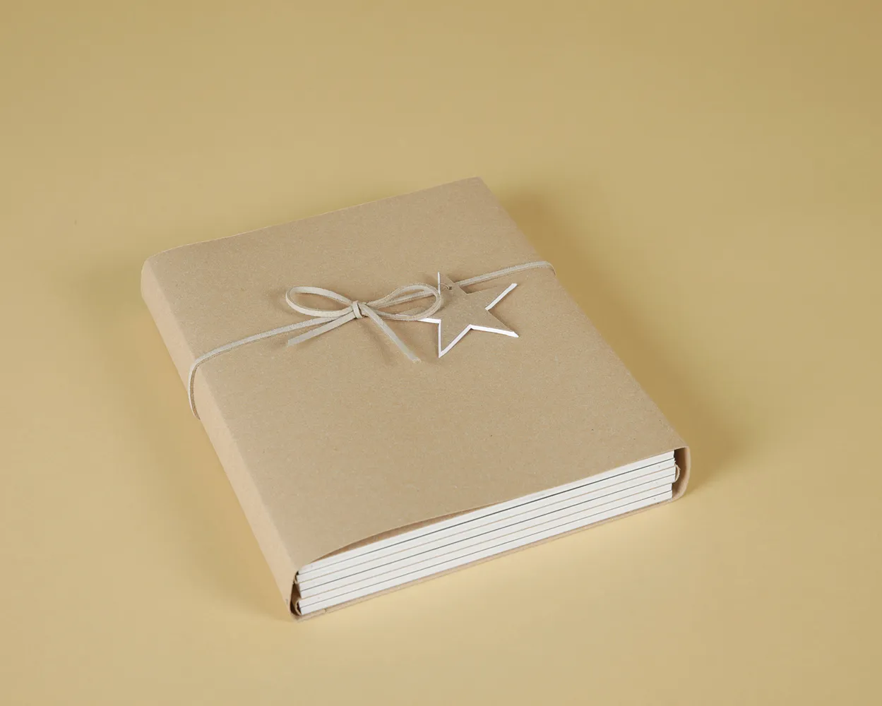 Christmas Acordeón passe-partout en Piel Reciclada