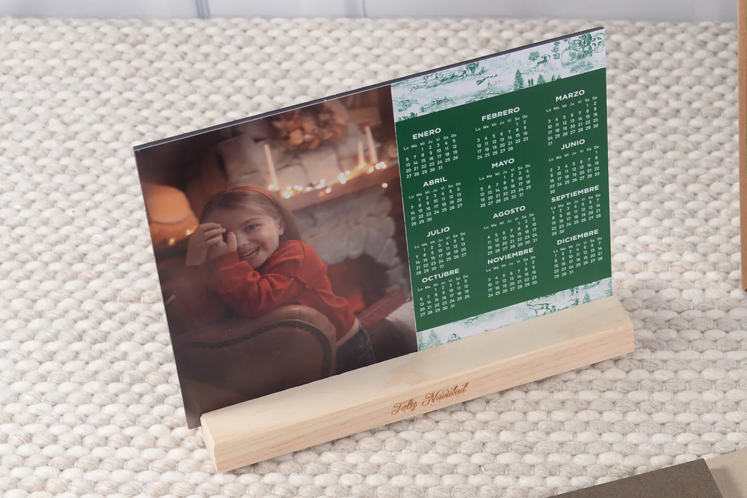 Calendarios con peana