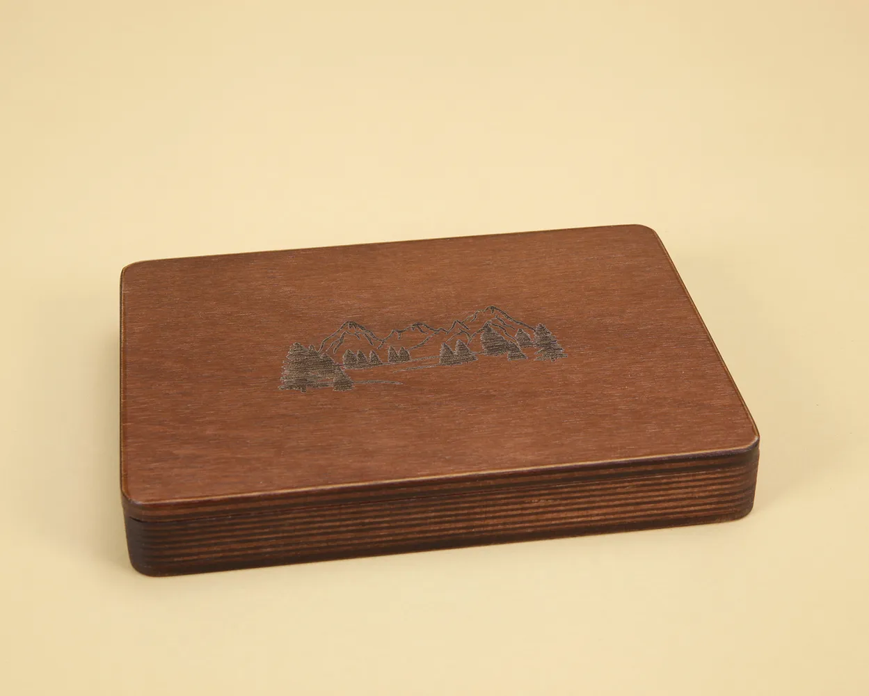 Santa  box de madera