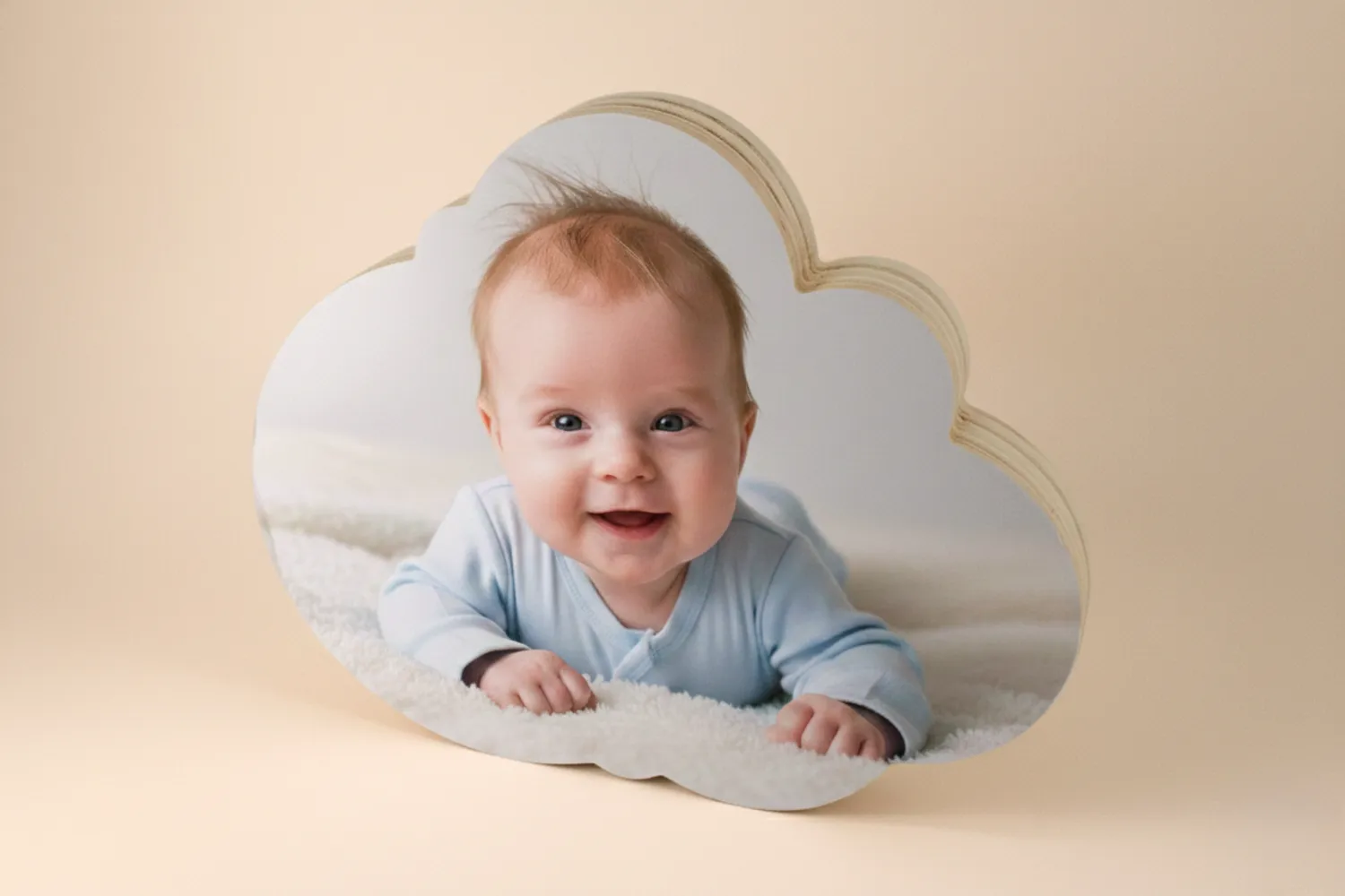 Portafotos Taco de Madera con Formas