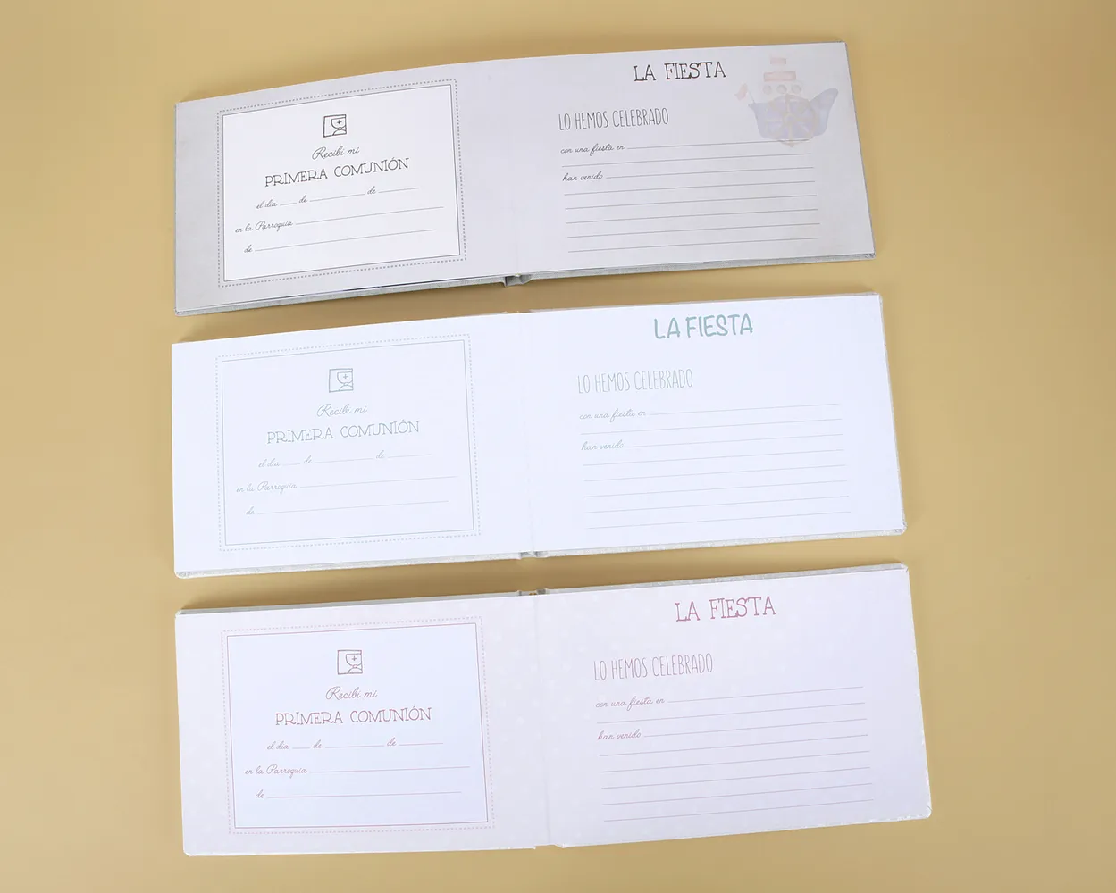 Libro de firmas Comunión