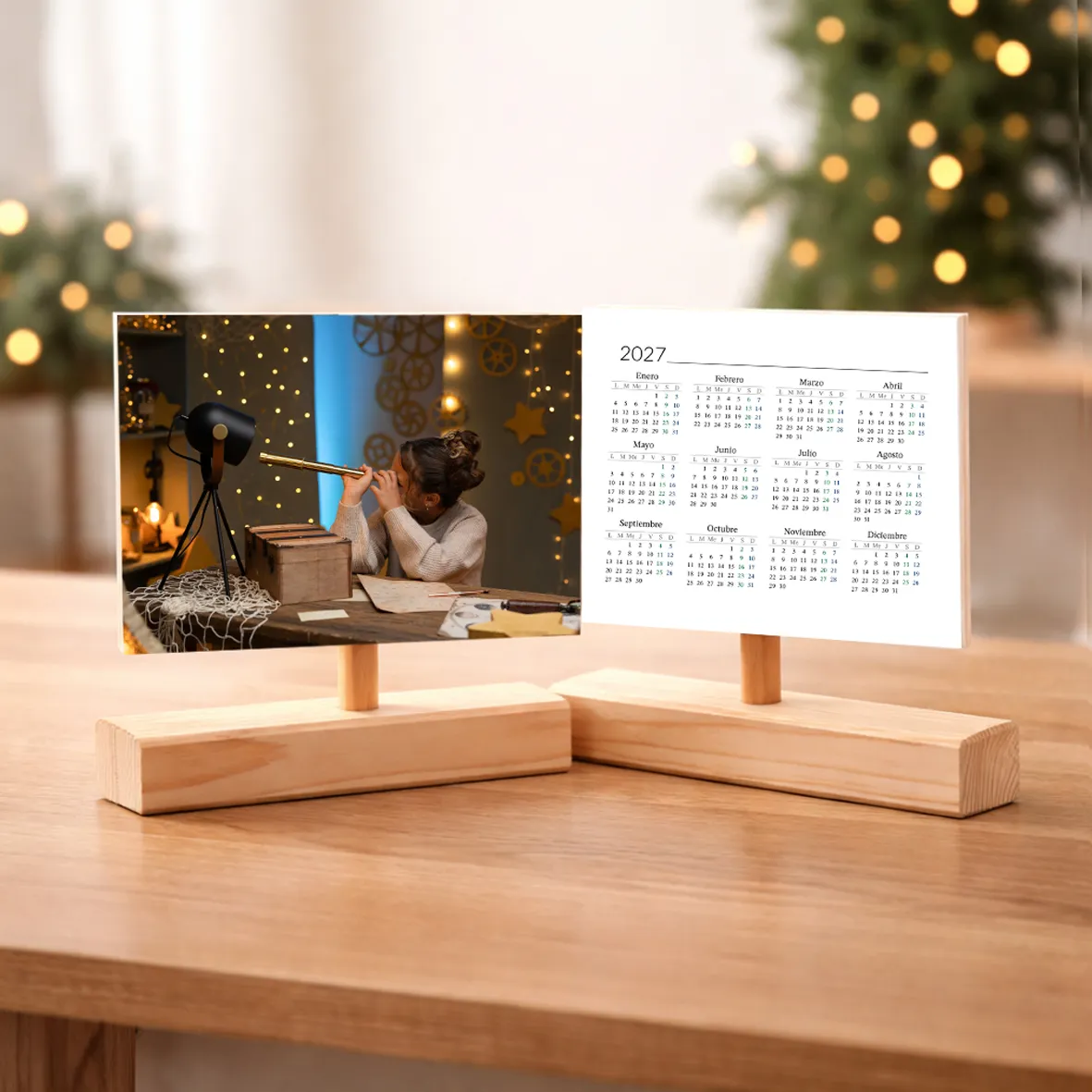 Portafoto calendario