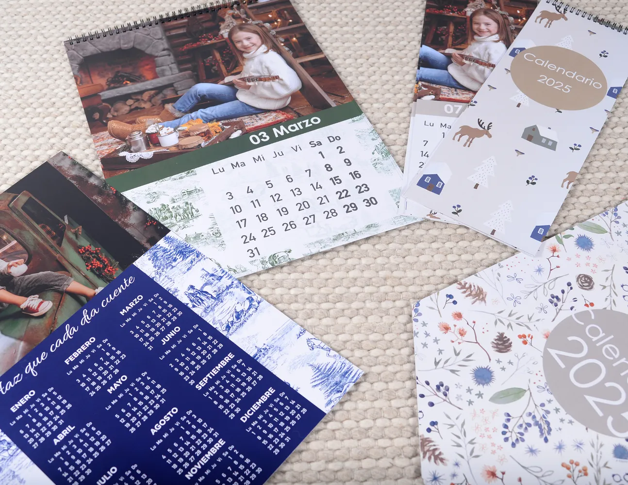 Calendarios A3 una cara