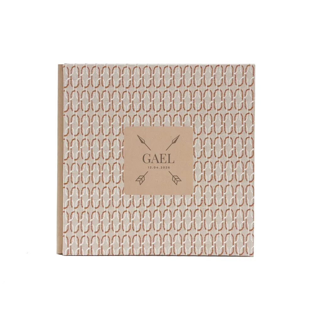 Álbum 3 Piezas Chapa Cuadrada