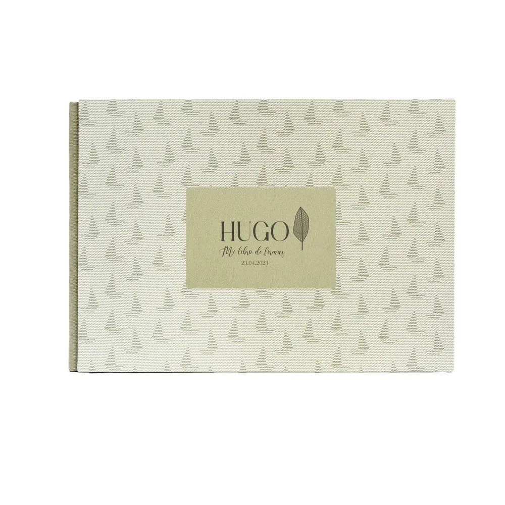 Álbum 2 Piezas Chapa Rectangular Firmas