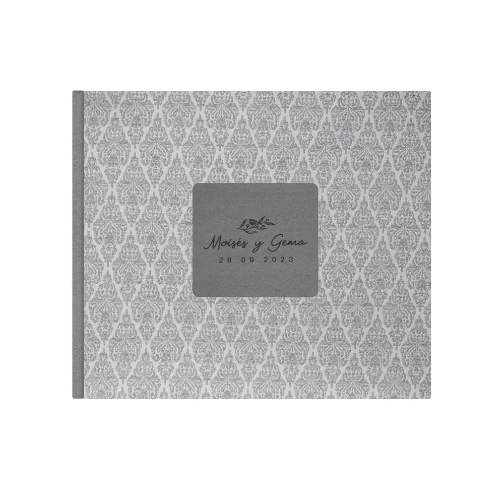 Álbum 3 Piezas Chapa Cuadrada Boda (20 pl)